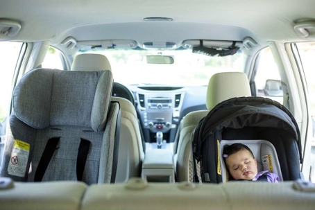 Car seat backwards online law