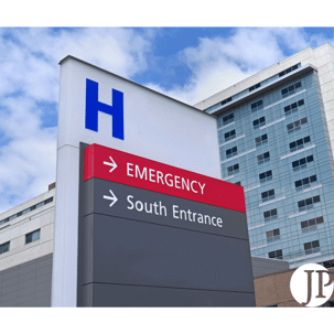 hospital sign
