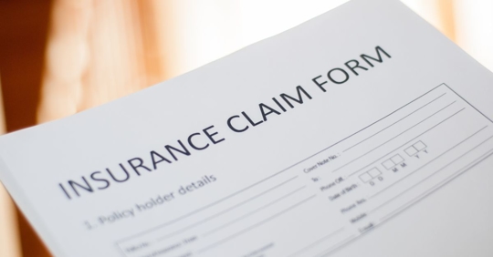 insurance claim form